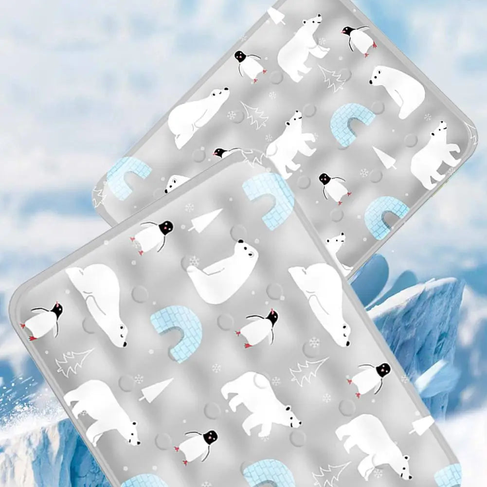 Dog Mat Cooling Summer Pad Mat For Dogs Cat Blanket Sofa Breathable Pet Dog Bed Summer Washable For Small Medium Large Dogs Car