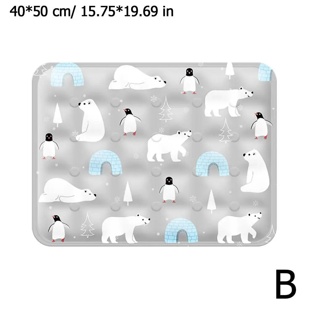 Dog Mat Cooling Summer Pad Mat For Dogs Cat Blanket Sofa Breathable Pet Dog Bed Summer Washable For Small Medium Large Dogs Car